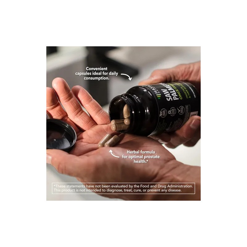 Havasu Nutrition Saw Palmetto 500mg 100 Cápsulas Vegan