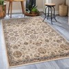Luxe Weavers Ivory 8x10 Oriental Area Rug