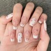 Paquetes de 6 (144 piezas) | Uñas postizas reutilizables |