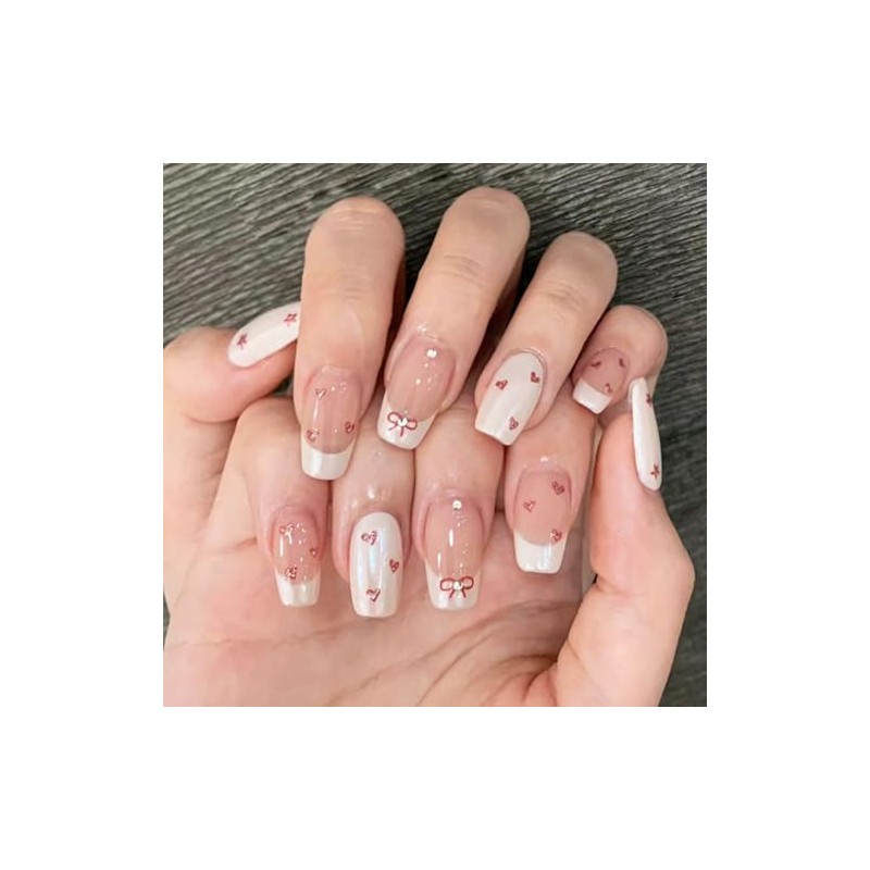 Paquetes de 6 (144 piezas) | Uñas postizas reutilizables |