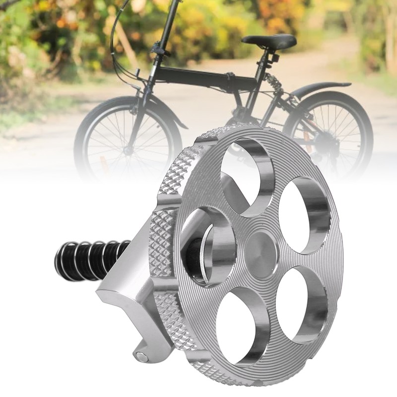 Folding Bicycle Aluminum Hingle Clamp C Buckle CNC Integrated for