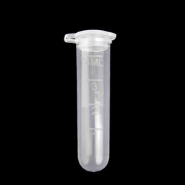 10Pcs Clear 10 x 5 ml Plastic Measuring Cylinder Centrifuge Tube Laboratory Test W/Lid High-Speed Centrifuge Tubes Lab Tubes