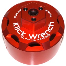 KLICK WRENCH 77mm 76mm 75mm 74mm 73mm 14 & 15 Flute 2 Stage Heavy Duty Torque Limiting Oil Filter Wrench Red 6061-T6 Aluminum