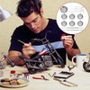 Samcos Plastic Model Paint Set, 8 Piece Set, Paint Dishes,