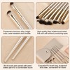Yoezuo Make Up Brush Set, 8 Pieces, Eyeshadow Brush Set