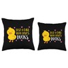 Just A Girl Who Loves Ducks Throw Pillow
