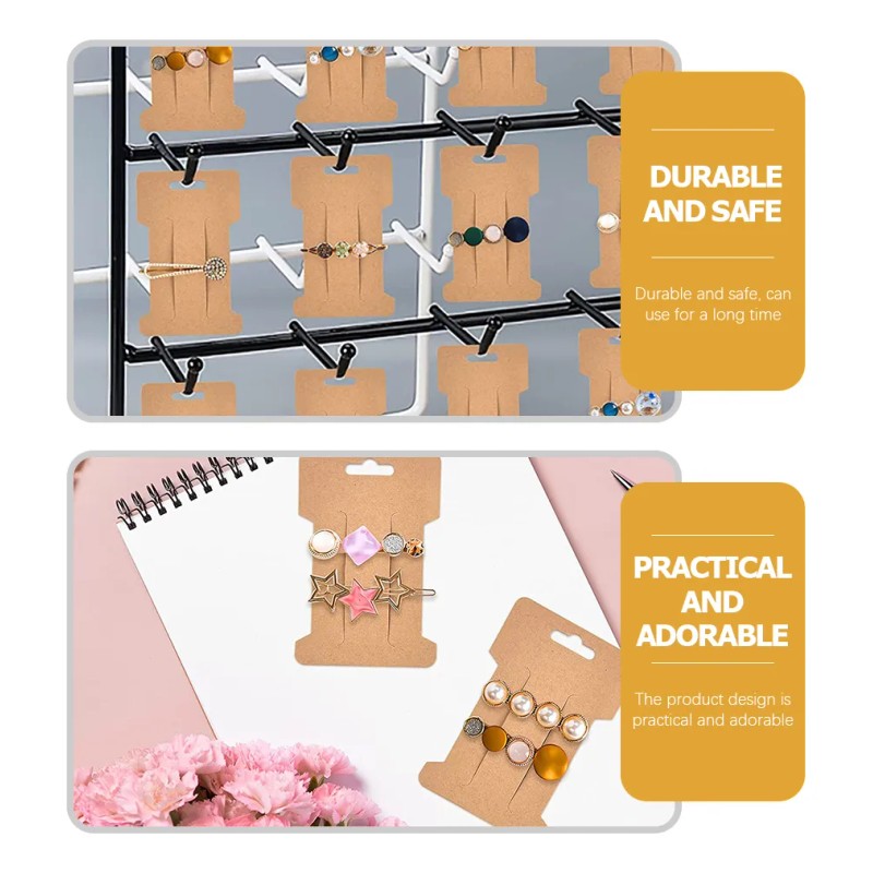 Soportes For Tarjetas Hairpin Card, 200 Unidades