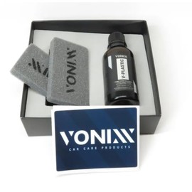 Vonixx V-Plastic Ceramic Coating 1.6 fl oz (50ml) - For Exterior and Interior Plastics - Restores and Protects for Years