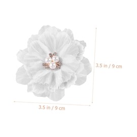 IWOWHERO 6pcs Beautiful Women Hair Clips Girl Hairdressing Clip Simple Flower for Diy Styling