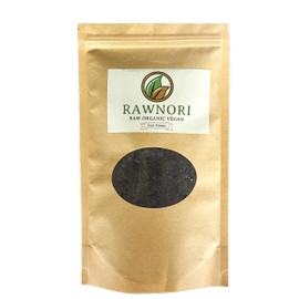RawNori Organic Raw Nori Flakes Vegan 2oz / 57 gram Non-GMO, Dried Sushi Seaweed Pure RawFood Topping Umami Flavor Natural SuperFood No Additives…