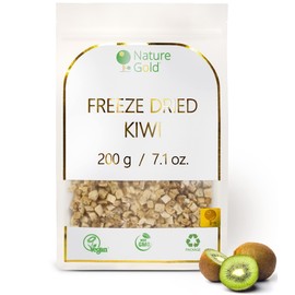 KIWI Freeze Dried Slices | 200g - 7.1oz | 100% Natural & Vegan | No-GMO | Without Sugar and Any Additions ~*~