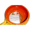 DE SILVA Terre D Umbria Yellow Pottery Handled Dish Soup
