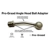 Pro-Graad Angle Head Ball Adapter - Fits TapeTech, Columbia, Level
