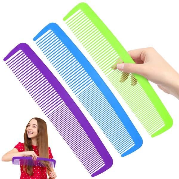 Giant Comb Prank Props, 3PCS Funny Huge Big Combs 14.8''L*2.9''W