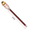 RUNCCI-YUN 2PCS Speaker Wire RCA Female Plug Jack Connector Adapter