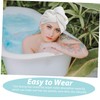Beavorty Super Absorbent Hair Drying Cap Microfiber Bath Towel Wrap