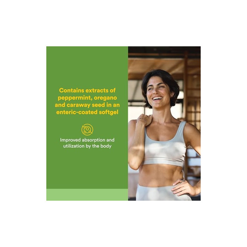 Natural Factors - Peppermint Oregano Oil Complex, Support for Gastrointestinal