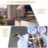R410a Adapter for Mini Split System, Charging Vacuum Port Adapter,