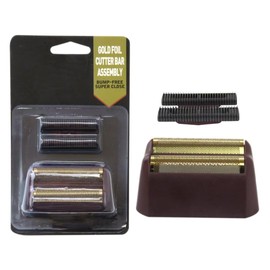 Shaver Replacement Foil and Cutter Bar Assembly Fit for Wahl Shaver Foil 7031-100, 7043-100, 5 Star Series Finale Super Close Shaving Replacement Heads by XSPANDER