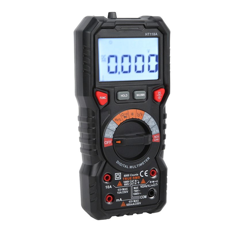 HT118A Digital Multimeter Automatic Range MultiFunction Voltage Tester Current Meter