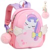 Jumpopack Unicorn Toddler Backpack for Girls Preschool Backpack for Girls
