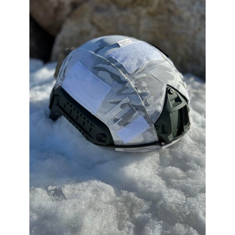 Redemption Tactical Fast PJ Helmet Cover (White Alpine OCP Camo,