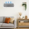 CLIMIK Two Adjustable Air Vent Deflector Expands 8" to 16,5",