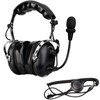 Retevis Noise Reduction Walkie Talkie Headset,Elastic Metal Bracket Racing Headset,for