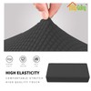 Easy-Going Stretch Ottoman Cover Folding Storage Stool Furniture Protector Soft