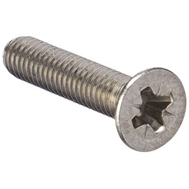 AHCCountersunk Machine Screws/Bolts A2 Stainless Steel Pozi Csk Head M4 4mm x 20mm (Pack of 100