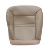 GXARTS Driver Side Bottom Replacement Leather Seat Cover Tan fit