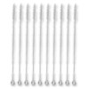 Straw Brush [10 pieces] White Straw Washing, Test Tube Cleaning
