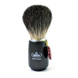 PENNELLO DA Barba Omega Puro TASSO Legno 6712