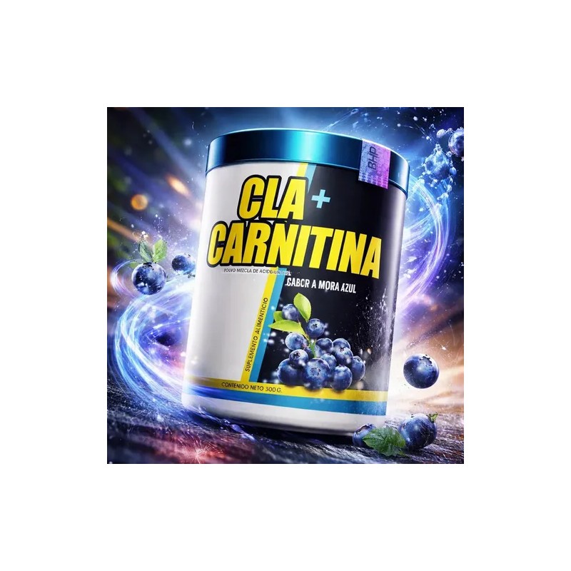 Cla Carnitina Ultra Bhp Variedad Sabores Sabor Mora Azul