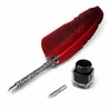 Feather Dip Pen Set for Calligraphy – Vintage Writing Kit