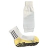 Non-Slip Athletic Socks with Grippers, White, Kids Soccer Training Socks,