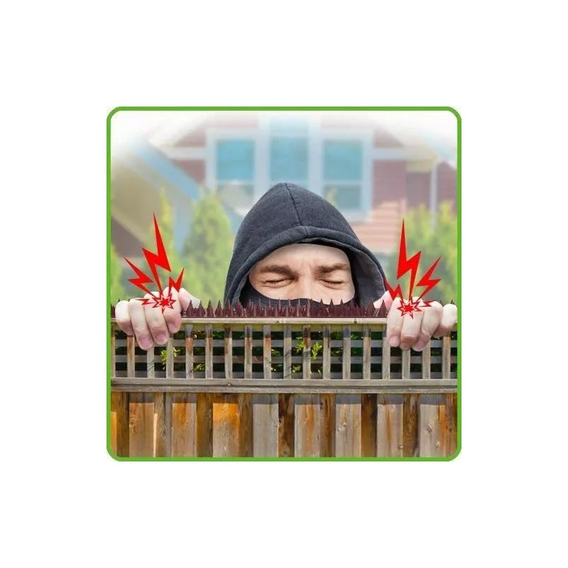 De-bird Cat Bird Repellent Spikes Outdoor Fence Security Plastic Deterrent