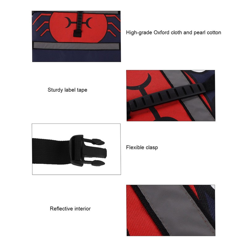 Pet Life Jacket Waterproof and High Buoyancy Lifesaver Vest with