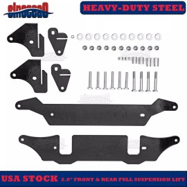sinocea0 2'' Front & Rear Suspension Lift Kit fit POLARIS RZR 900 TRAIL 900 XC EPS 15-23