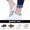Calcetines Invisibles hombre, 8 Pares de Tines Cortos Hombre, Calcetas