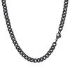 Prosteel Curb Chain Necklace Men's Classic 3/6/9/12 mm Wide Cuban