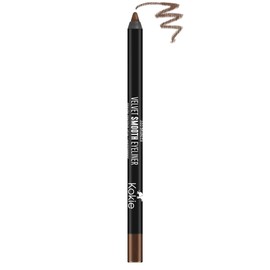Kokie Cosmetics Waterproof Velvet Smooth Eyeliner Pencil, Bronzed, 0.042 Ounce