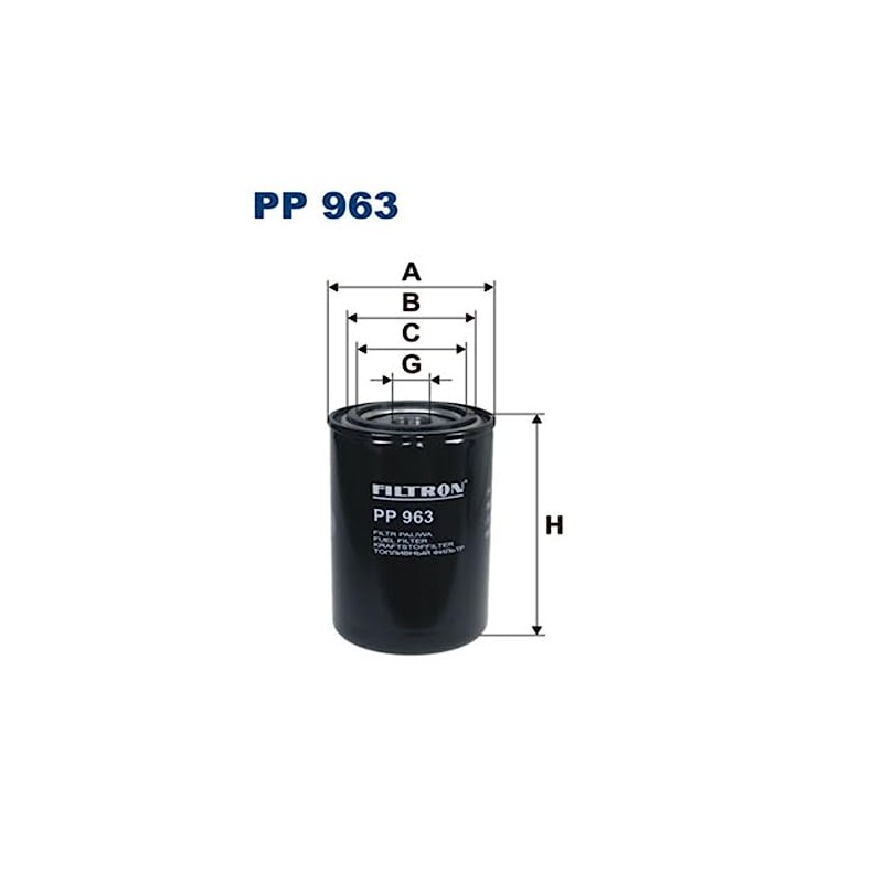 Filtron Fuel Filter PP963