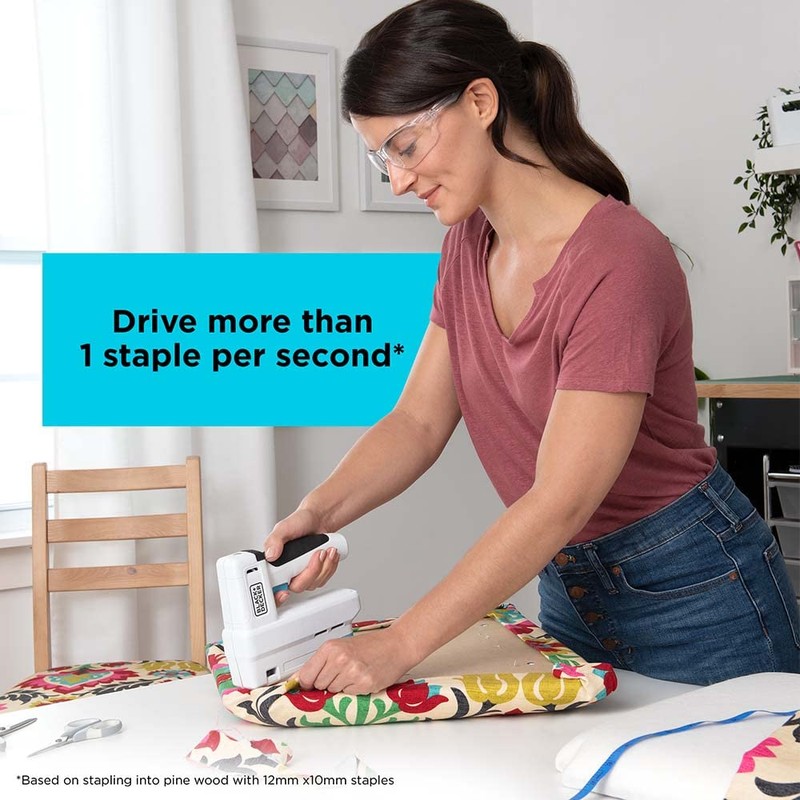 BLACK+DECKER 4V MAX Cordless Stapler, USB Rechargeable (BCN115FF)