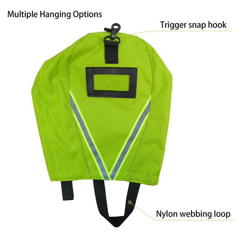 MELOTOUGH Firefighter Mask Bag Fireman SCBA Air Respirator Storage Bag