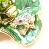 < Crown King Toad (Frog) > pixia-su Jewelry Box