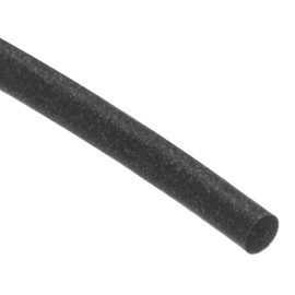 uxcell Silicone Foam Seal Weather Strip 3mm 2.5m 8ft Sponge Rubber Cord Solid Black