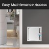 Repa Market 8 x 8 Inch Anthracite Access Panel/Galvanized Steel/Access