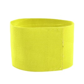 RiToEasysports Captain Armband, Outdoor Team Captain Bands Sports Groups Soccer Armbands Adjustable Player Bands (Yellow)