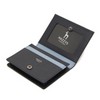 Hazzys (대구신세계)BRIGHTON 네이비 가죽 라인배색 카드지갑 HJHO5E602N3 (Brighton) Navy Leather
